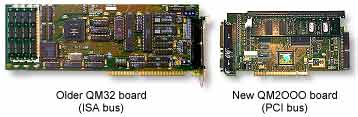Comparing older QM32 with new QM2OOO board